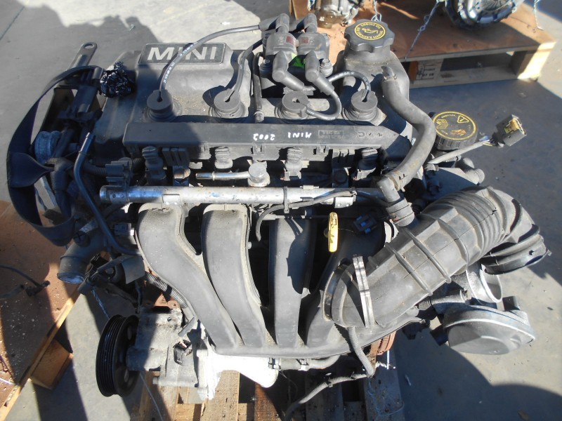 Motor Mini 1.6 gasolina 2002 MJ Peças Auto